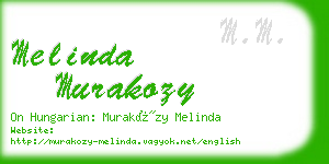 melinda murakozy business card